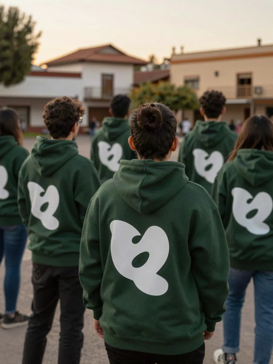 Grupos y egresados con ropa personalizada de Vértice Crew